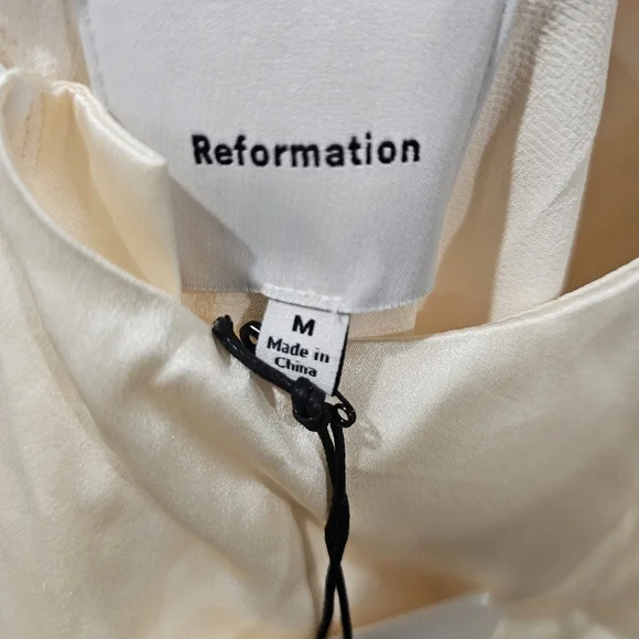 Reformation Jeany Silk Dress - Picture 12 of 12